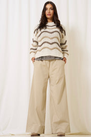 Lorinda Pant | Beige | Bukser fra Marta du Chateau