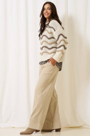 Lorinda Pant | Beige | Bukser fra Marta du Chateau