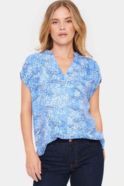 Daciasz SS Blouse | Ultra Marine Leo | Bluse fra Saint Tropez