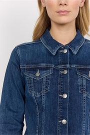 Molly Jacket | Dark Blue Denim | Jakke fra French Laundry