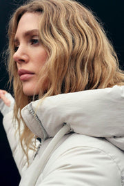 Ollie Terma Long Coat | Glacier Gray | Jakke fra Mos Mosh