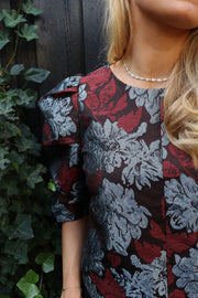 Winnie Blouse | Bordeaux Silver | Bluse fra Liberté