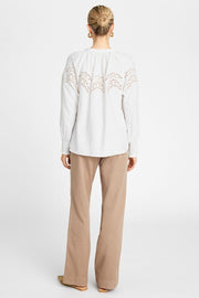 Annsofie blouse 54641 | Off White | Skjorte fra Gustav