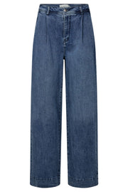 Jean Wide Pants 204968 | Denim Blue | Bukser fra Copenhagen Muse