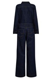 Filoy Jumpsuit 204634 | Dark Blue Denim | Buksedragt fra Freequent