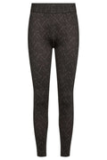 Printed Legging | Dark Brown | Leggings fra Hype the Detail
