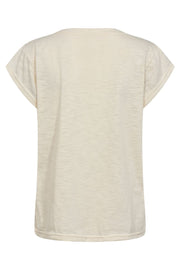Ulla T-Shirt | Creme | T-shirt fra Liberté