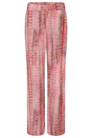 Bay wide leg pants | Red Tones | Bukser fra Gustav
