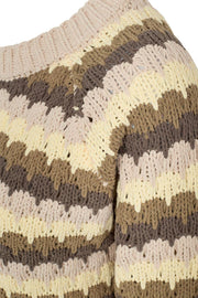 Nezzy Pullover 206304 | Moonbeam W. Morel | Strik fra Freequent