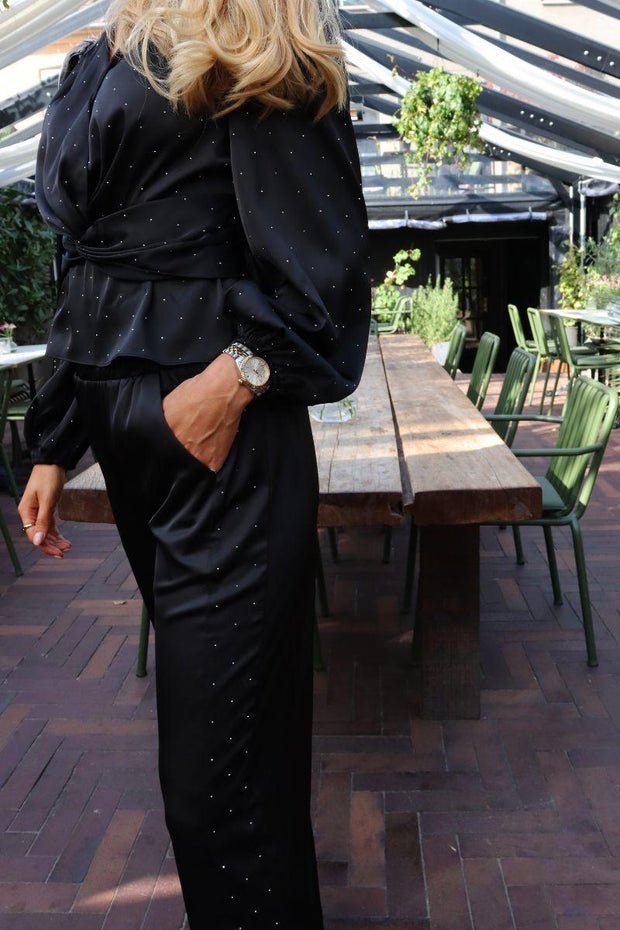 Tiki Panel Pants | Black Diamond | Bukser fra Liberté