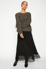 Salinta Lace Skirt | Black | Nederdel fra Mos Mosh