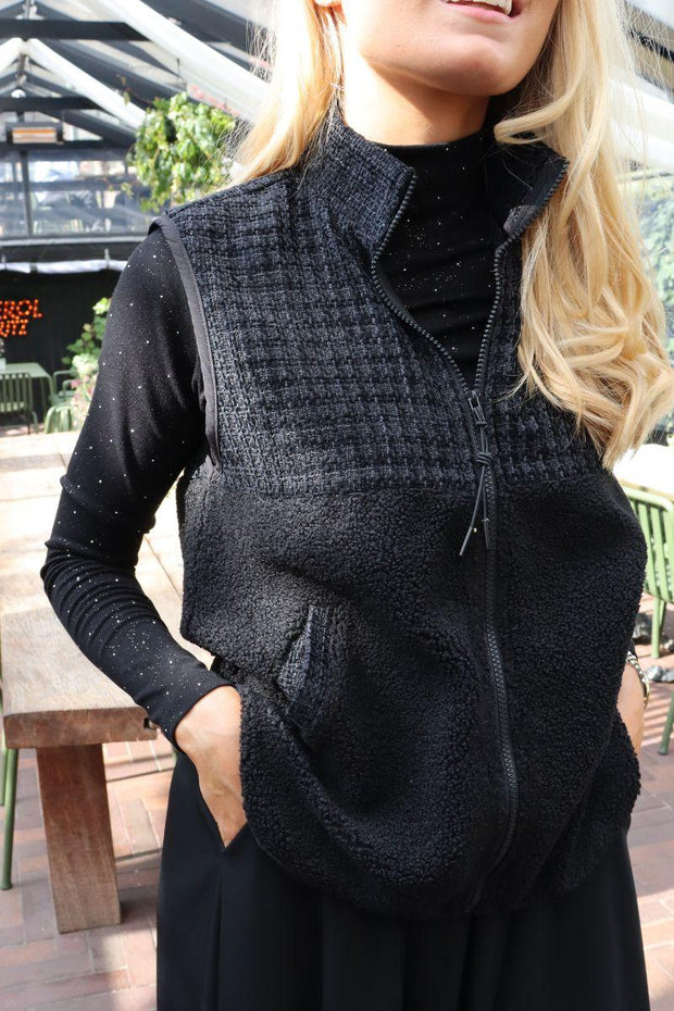 Teddy Coco Vest | Black | Vest fra Liberté