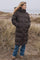 Viviana C Pufferjacke | Dunkelbraun | Jacke von Neo Noir