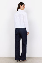 Klara Shirt | Hvid | Skjorte fra French Laundry