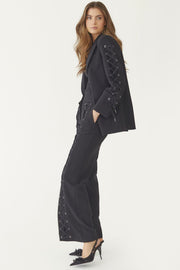 Vola Eyelet Pant 31602 | Black | Bukser fra Co'couture