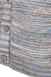 Grsclas Cardigan 205841 | Star Off-White W. Baby Blue | Cardigan fra Freequent