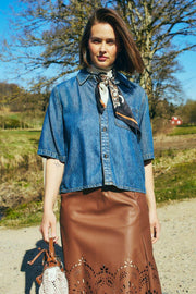Henri Skirt 206374 | Mustang | Nederdel fra Freequent