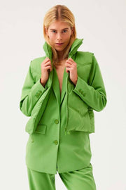 Lenna Jacket | Piquant Green | Jakke fra Freequent