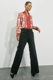 Dara Hera Jeans Regular | Black | Jeans fra Mos Mosh