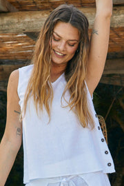 Lava Top 204160 | Brilliant White | Tanktop fra Freequent