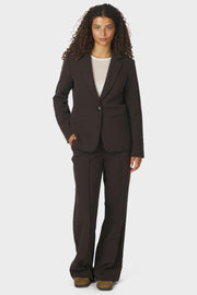 Francine Suit Blazer | Dark Brown | Blazer fra Neo Noir