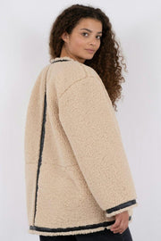 Fanny Teddy Jacket | Camel | Jakke fra Neo Noir