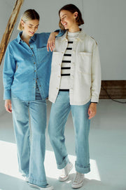 Midde Jeans 205346 | Light Blue Denim | Jeans fra Freequent