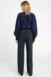 Esta wide leg 54018 | Midtnight | Bukser fra Gustav