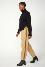 Maison Lassen Pant Ankle | True Camel | Bukser fra Mos Mosh