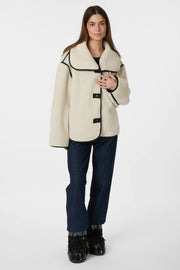 Edmund Teddy Jacket | Ivory | Jakke fra Neo Noir