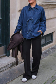 Starlie Denim Shirt | Dark Blue | Skjorte fra Neo Noir