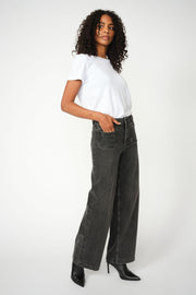 Colette Deluxe Jeans 32' | Grey | Jeans fra Mos Mosh