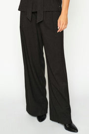 Evie Bellevue Pant Regular | Black | Bukser fra Mos Mosh