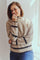 Hiro Pullover 206745 | Desert Taupe Mel. W. Black | Strik fra Freequent