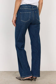 Molly Jeans | Dark Blue Denim | Jeans fra French Laundry