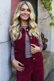 Coco Wide Pants | Bordeaux | Bukser fra Liberté