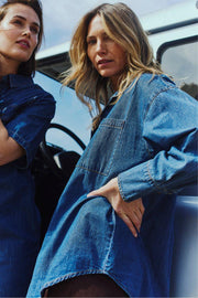 Lisea Shirt 206588 | Medium Blue Denim | Skjorte fra Freequent
