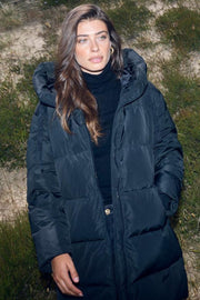 Nova Avon Down Jacket  | Black | Jakke fra Mos Mosh