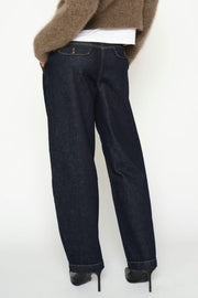 Tino Chino Jeans Ankle | Dark Blue | Jeans fra Mos Mosh