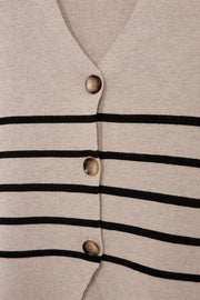 Ani Waistcoat 205686 | Simply Taupe Mel. W. Black | Jakke fra Freequent