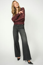 Colette Grendel Jeans Long | Grey Wash | Jeans fra Mos Mosh