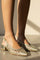 Woven Slingbacks | Golden | Sandaler fra Lazy Bear