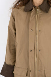 Anastacia Cord Jacket | Khaki | Jakke fra Neo Noir