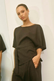 Pie Bellevue Blouse | Black | Bluse fra Mos Mosh