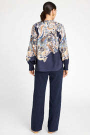 Sikka blouse 54619 | Midtnight | Skjorte fra Gustav