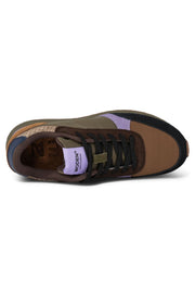 Ronja WL740 | Dark Olive/Orchid | Sneakers fra Woden