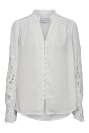 Rigmor Ls Blouse | White | Bluse fra Liberté