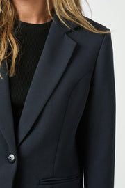 Francine Suit Blazer | Dark Navy | Blazer fra Neo Noir
