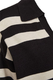 Flow Pullover 206651 | Black W. Moonbeam Melange | Strik fra Freequent