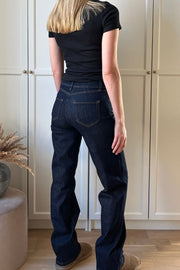 Molly Jeans | Raw Blue Denim | Jeans fra French Laundry